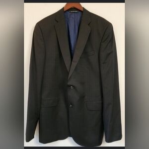 Jack Victor Versatile Sophisticated Black Pinstripe Men's Blazer